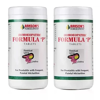 Bakson Formula P Tablets (200tab, Pack of 2)