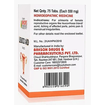 Bakson Leuco Aid Tablets (75tab)