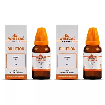 Wheezal Morgan G 1M (1000 CH) (30ml, Pack of 2)