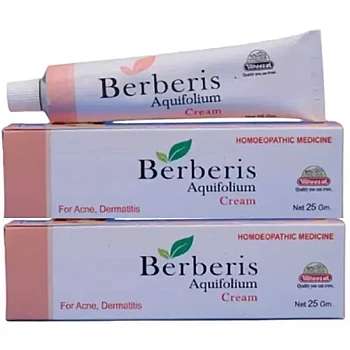 Wheezal Berberis Aqu Cream (25g, Pack of 2)
