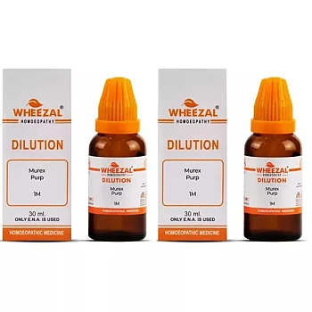 Wheezal Murex Purp 1M (1000 CH) (30ml, Pack of 2)