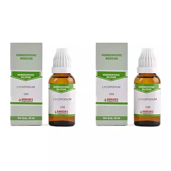 Bakson Lycopodium 10M CH (30ml, Pack of 2)