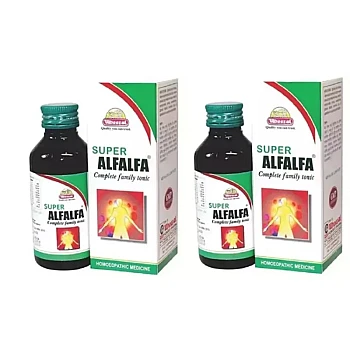 Wheezal Super Alfalfa (450ml, Pack of 2)