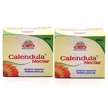 Wheezal Calendula Nectar Antiseptic Cream (50g, Pack of 2)