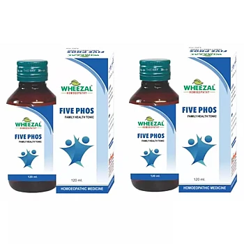 Wheezal Five Phos Syrup (120ml, Pack of 2)