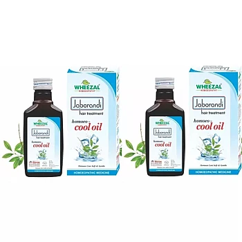 Wheezal Jaborandi Homoeo Cool Oil (110ml, Pack of 2)
