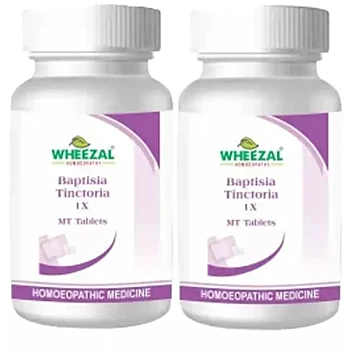 Wheezal Baptisia Tinctoria 1X (50tab, Pack of 2)