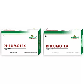 Wheezal Rheumotex Capsules (10cap, Pack of 2)