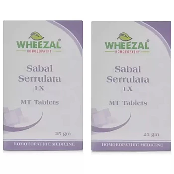 Wheezal Sabal Serrulata 1X (25g, Pack of 2)