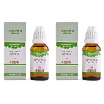 Bakson Mercurius Solubilis CM CH (30ml, Pack of 2)