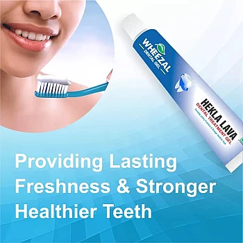 Wheezal Hekla Lava Dental Gel (100g, Pack of 5)