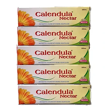 Wheezal Calendula Nectar Antiseptic Cream (25g, Pack of 5)