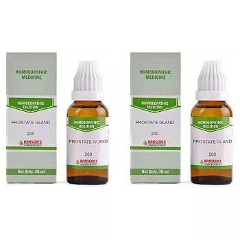 Bakson Prostate Gland 200 CH (30ml, Pack of 2)