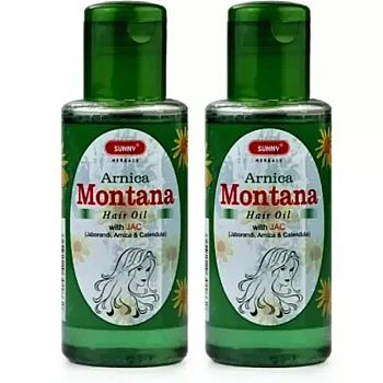 Bakson Sunny Arnica Montana Hair Oil (With Jaborandi) (100ml, Pack of 2)