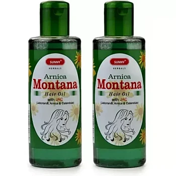 Bakson Sunny Arnica Montana Hair Oil (With Jaborandi) (200ml, Pack of 2)