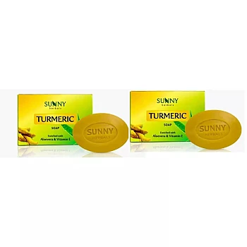 Bakson Sunny Turmeric Soap (75g, Pack of 2)