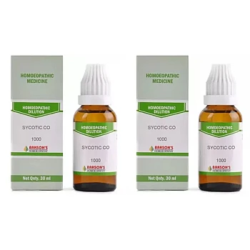 Bakson Sycotic Co 1M (1000 CH) (30ml, Pack of 2)