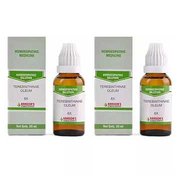 Bakson Terebinthinae Oleum 6X (30ml, Pack of 2)