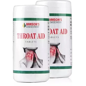 Bakson Throat Aid Tablets (200tab, Pack of 2)