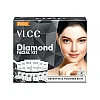 VLCC Diamond Facial Kit (Toner 10g + Scrub 10g + Gel 10g + Cream 10g + Mask 10g + Moisturizing Gel 10g) (1Pack)