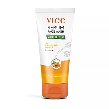 VLCC Acne Defense Serum Facewash With Salicylic Acid Serum & Turmeric (100ml)