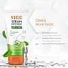 VLCC Salicylic Acid & Tulsi Serum Facewash For Am & Aloe Vera Serum Facewash For Pm (Buy 1 Get 1 Free) (150ml Each) (1Pack)