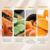 VLCC Papaya Fruit Facial Kit (Toner 10g + Scrub 10g +Gel 10g + Cream 10g + Anti tan Pack 10g + Moisturising Gel 10g) (1Pack)