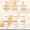 VLCC Papaya Fruit Facial Kit (Toner 10g + Scrub 10g +Gel 10g + Cream 10g + Anti tan Pack 10g + Moisturising Gel 10g) (1Pack)