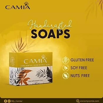 Camia Handmade Frankincense Soap (125g)