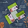 Camia Handcrafted Lavender, Rosemary, Lemongrass, Cedarwood And Frankincense Soap (5 Pcs Each 125g) (1Pack)