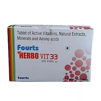 Fourrts India Herbo Vit 33 (10tab)