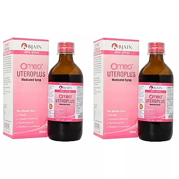 BJain Omeo Uteroplus Syrup (200ml, Pack of 2)