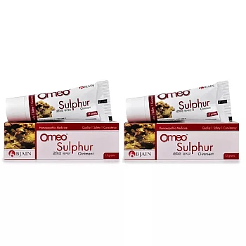 BJain Omeo Sulphur Ointment (15g, Pack of 2)