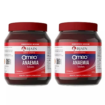 BJain Omeo Anaemia Tablet (450g, Pack of 2)