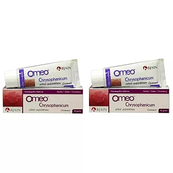 BJain Omeo Chrysophanicum Ointment (30g, Pack of 2)