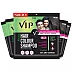 VIP Natural Hair Colour Shampoo Black For Men And Women Shampoo (20ml, Pack of 5)