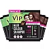 VIP Natural Hair Colour Shampoo Brown For Men And Women Shampoo (20ml, Pack of 5)
