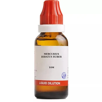 BJain Mercurius Iodatus Ruber 10M CH (30ml)