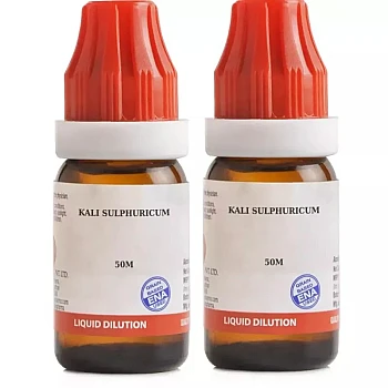 BJain Kali Sulphuricum 50M CH (10ml, Pack of 2)