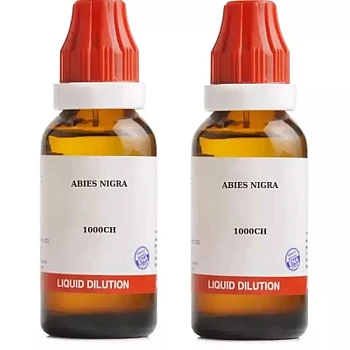 BJain Abies Nigra 1M (1000 CH) (30ml, Pack of 2)
