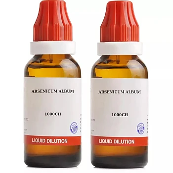BJain Arsenicum Album 1M (1000 CH) (30ml, Pack of 2)