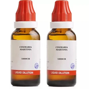 BJain Cineraria Maritima 1M (1000 CH) (30ml, Pack of 2)