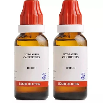 BJain Hydrastis Canadensis 1M (1000 CH) (30ml, Pack of 2)