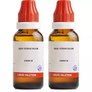 BJain Iris Versicolor 1M (1000 CH) (30ml, Pack of 2)