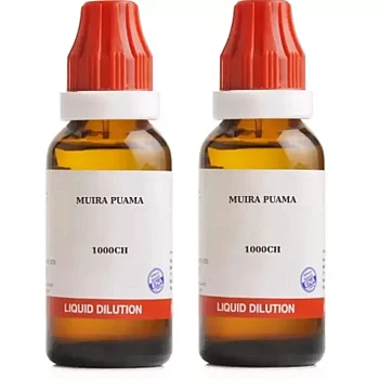 BJain Muira Puama 1M (1000 CH) (30ml, Pack of 2)