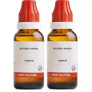 BJain Quassia Amara 1M (1000 CH) (30ml, Pack of 2)