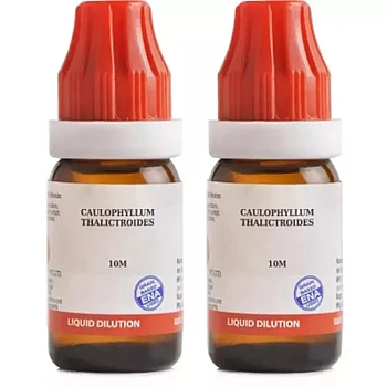 BJain Caulophyllum Thalictroides 10M CH (10ml, Pack of 2)