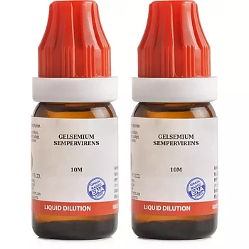 BJain Gelsemium Sempervirens 10M CH (10ml, Pack of 2)