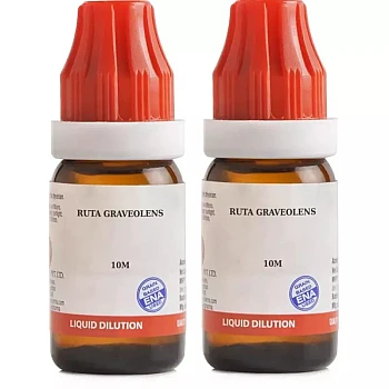 BJain Ruta Graveolens 10M CH (10ml, Pack of 2)