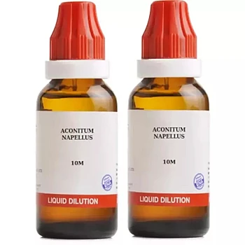 BJain Aconitum Napellus 10M CH (30ml, Pack of 2)